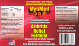 MyoMed P.R.O. Arthritis Relief Formula Ingredients Label