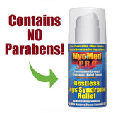 MyoMed P.R.O. Restless Legs Syndrome Relief Contains No Parabens