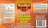 MyoMed P.R.O. Back Knee & Shoulder Relief Cream Ingredient Label