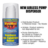 MyoMed P.R.O. Restless Legs Syndrome Relief New Airless Pump Dispenser